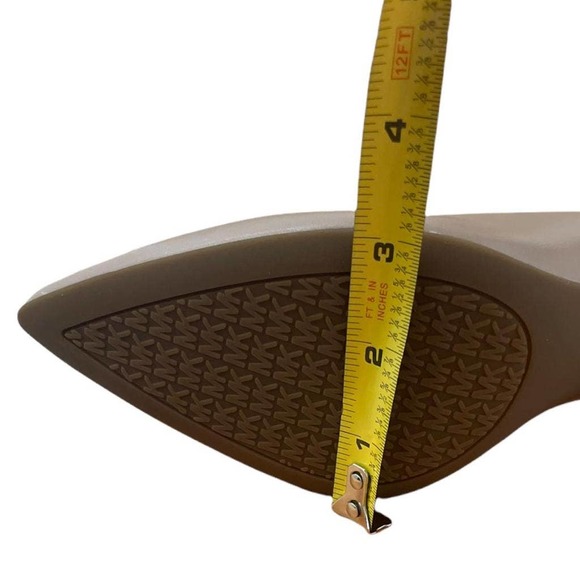 👡⚡NEW⚡👡 Michael Kors Khaki Heels - Picture 2 of 6